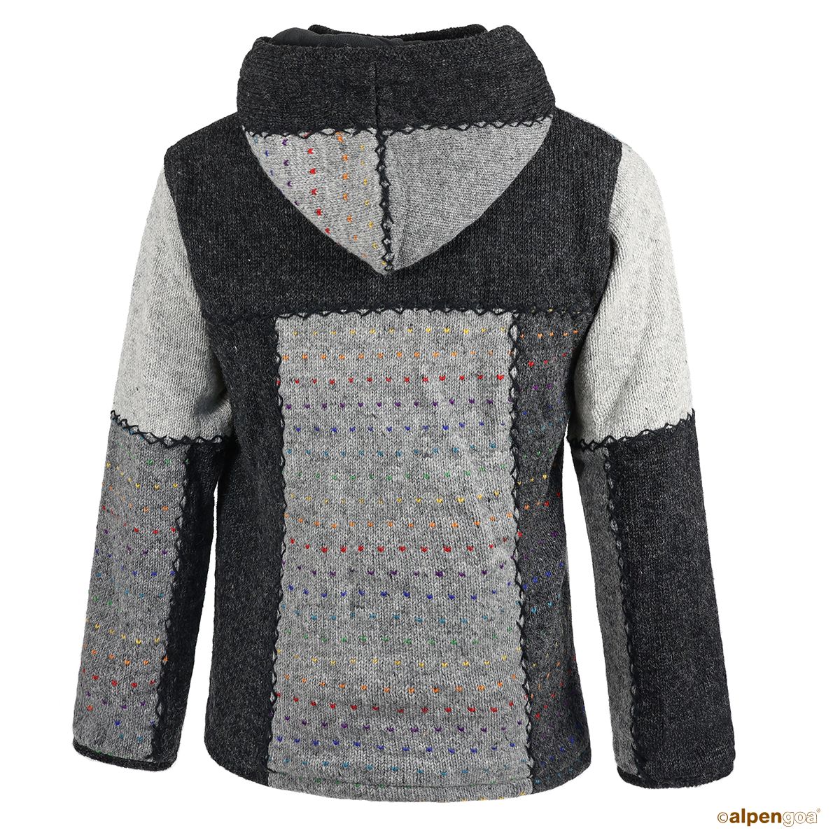 Wolljacke Modell Lennogo Rückseite